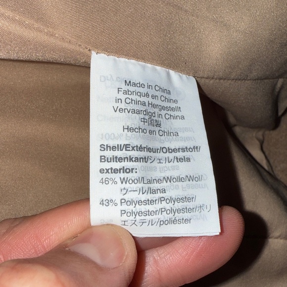 J. Crew Factory Tan Women's Coat - Picture 8 of 10